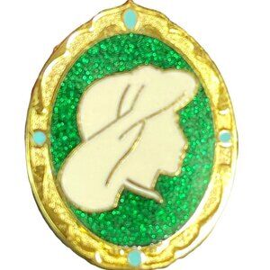 Disney Jasmine Trading Pin Aladdin Princess Cameo Badge 2014 Silhouette